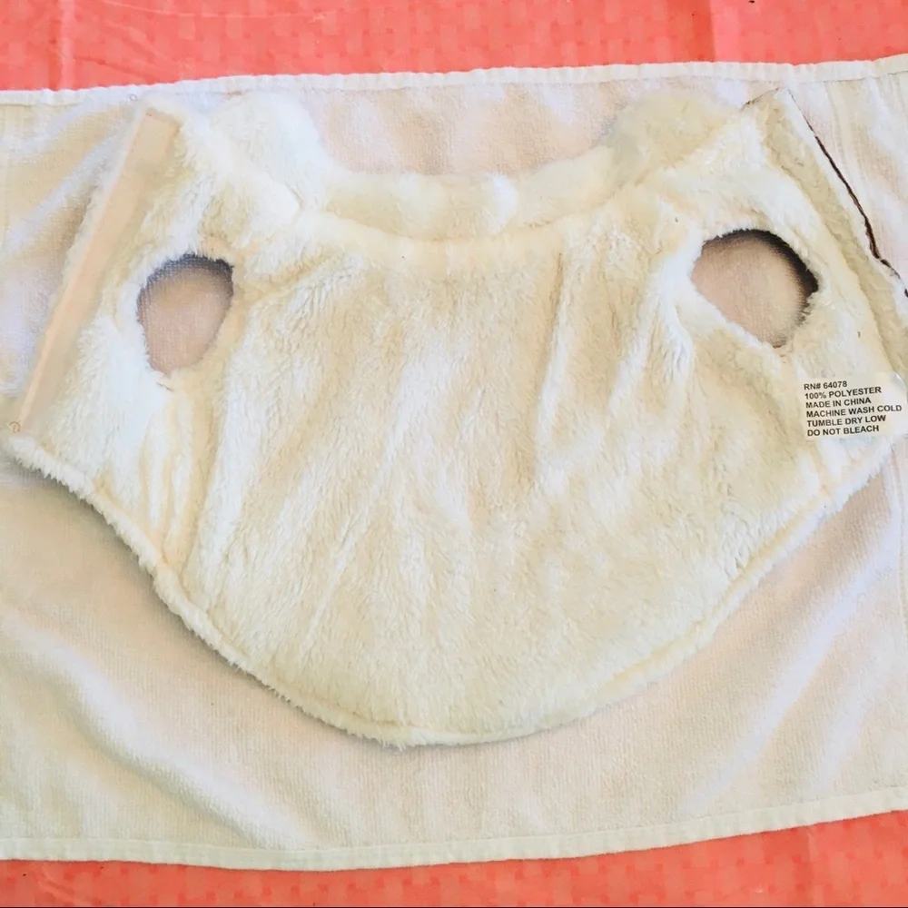 Dog jacket corduroy Size SMALL IN TAN COLOR!!